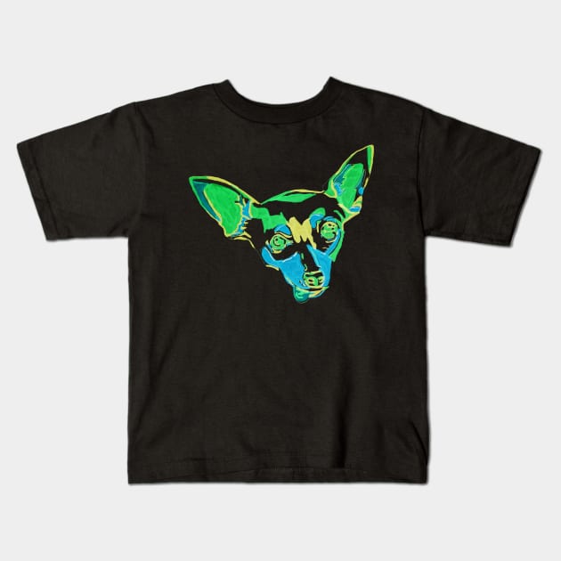 Chihuahua 2 Kids T-Shirt by RaLiz